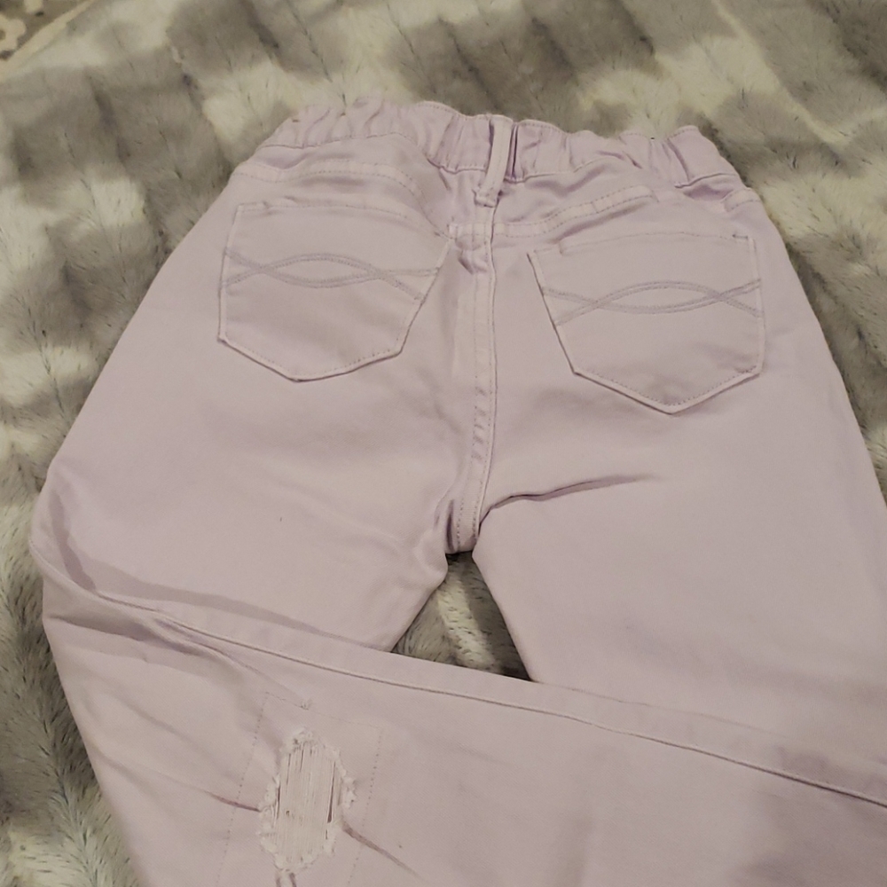 Abercrombie lavender jeans leggings type